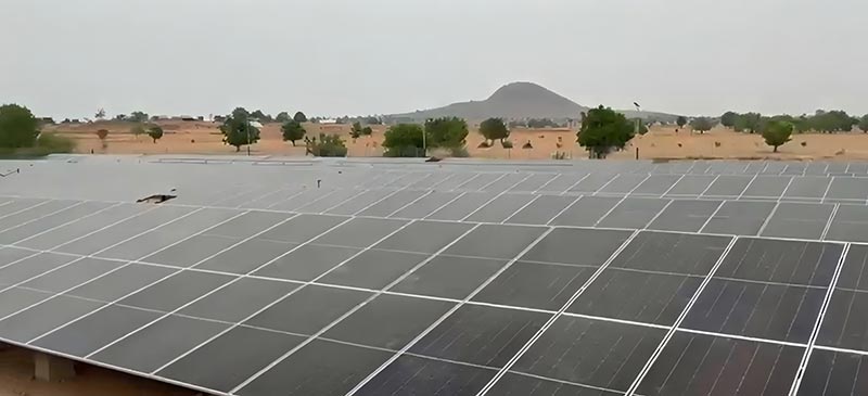 ஆப்பிரிக்காவில் 1.6MW சோலார் மவுண்டிங் திட்டத்தை வெற்றிகரமாக வழங்குகிறது