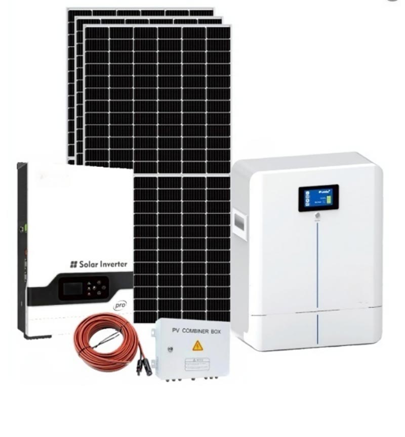 5KW ஹைப்ரிட் சோலார் எனர்ஜி ஸ்டோரேஜ் சிஸ்டம்
