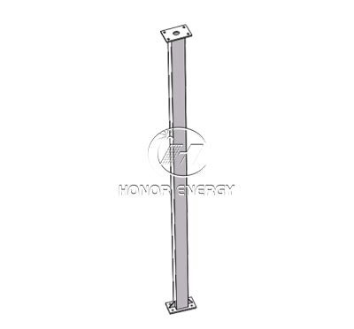 Carbon Steel Waterproof Four Post Solar Carport Mounting