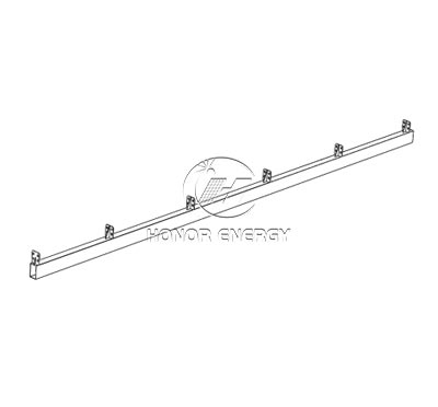 Carbon Steel Waterproof Four Post Solar Carport Mounting